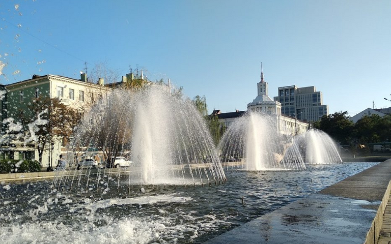 фонтан муза