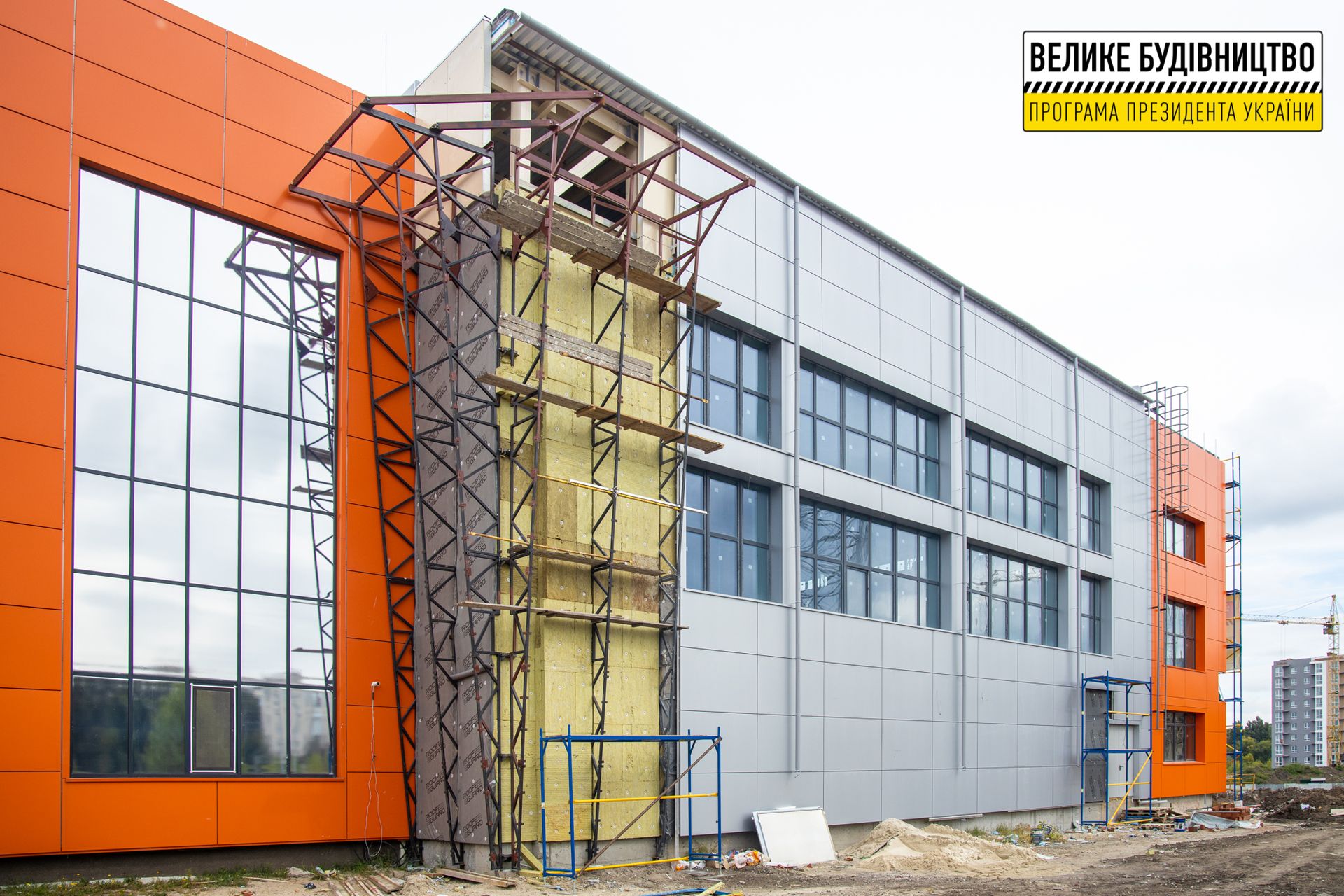 На финишной прямой строительство бассейна в Слобожанском