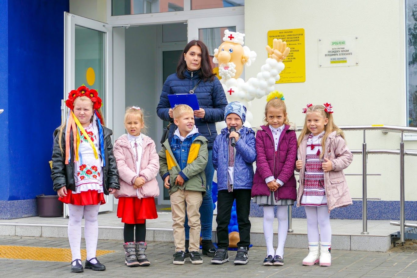В Чумаках открыли построенную «с нуля» амбулаторию