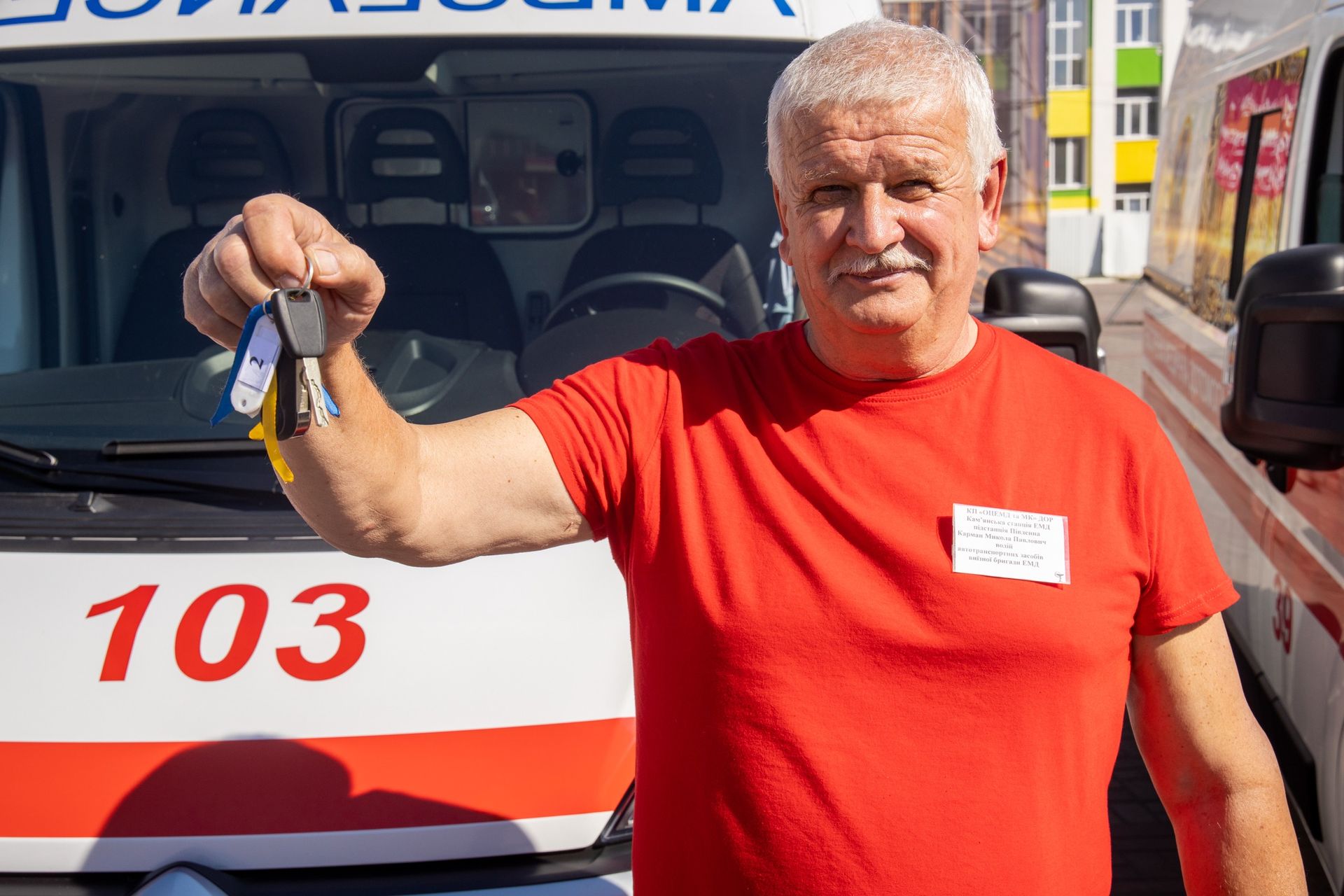 Каменской станции экстренной медпомощи передали 26 новых «скорых»