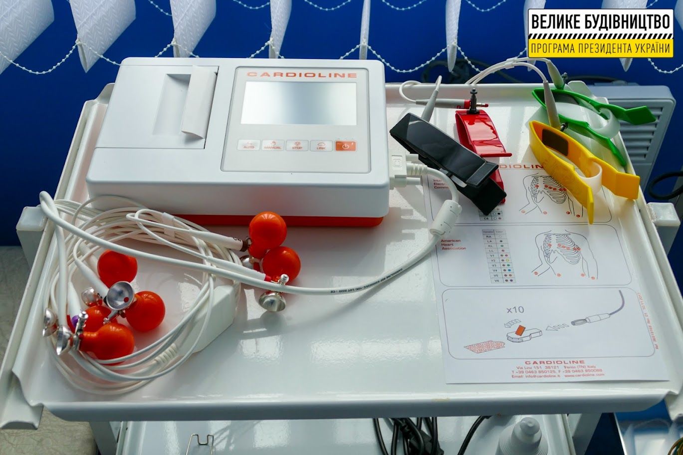 В Чумаках открыли построенную «с нуля» амбулаторию