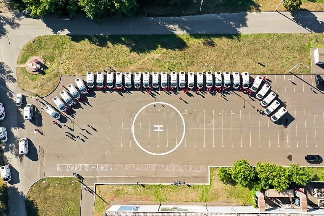 Криворожской станции экстренной медпомощи передали еще 28 «скорых»