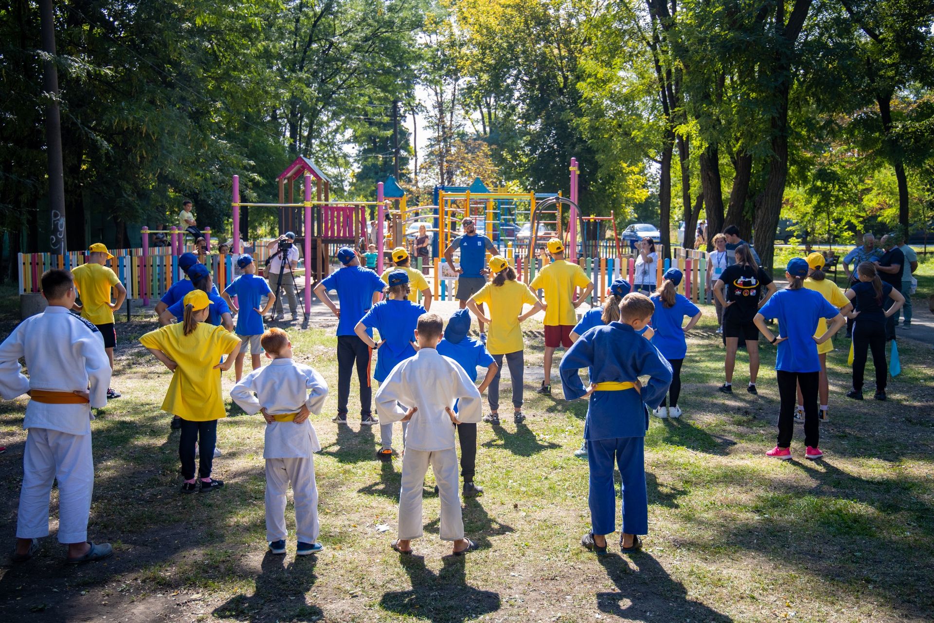 Как в илларионовском «активном парке» отметили День физкультуры и спорта