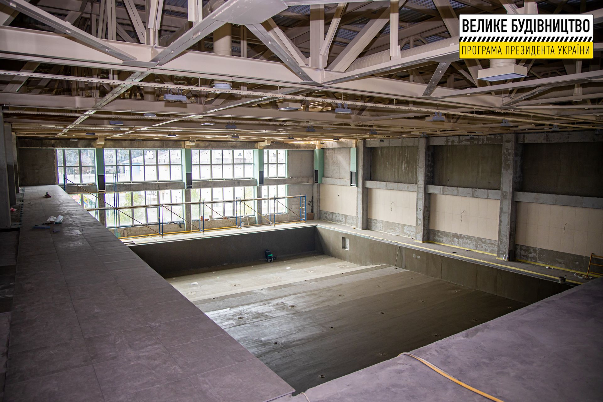 На финишной прямой строительство бассейна в Слобожанском