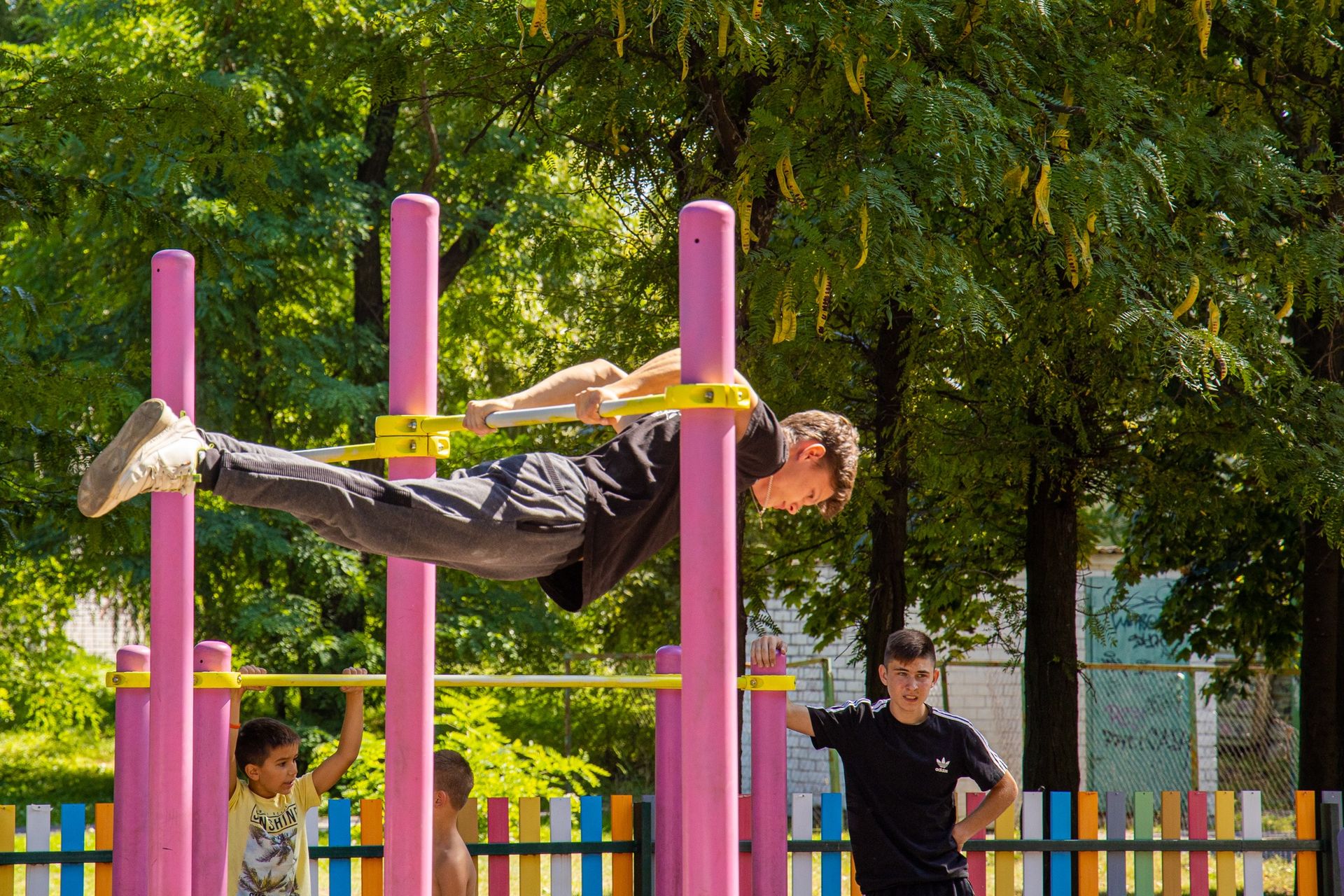 Как в илларионовском «активном парке» отметили День физкультуры и спорта