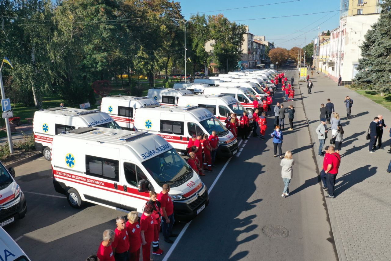 Новые скорые. Новости Днепра