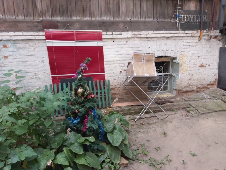 деревянный дом