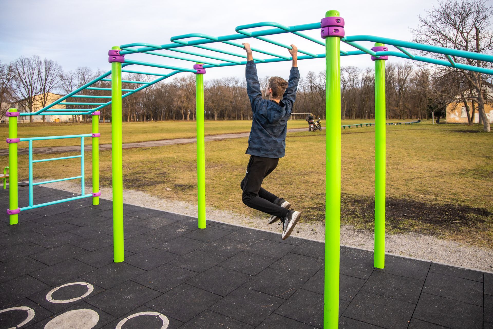 В Верховцево установили 4 мультифункциональные спортивные площадки