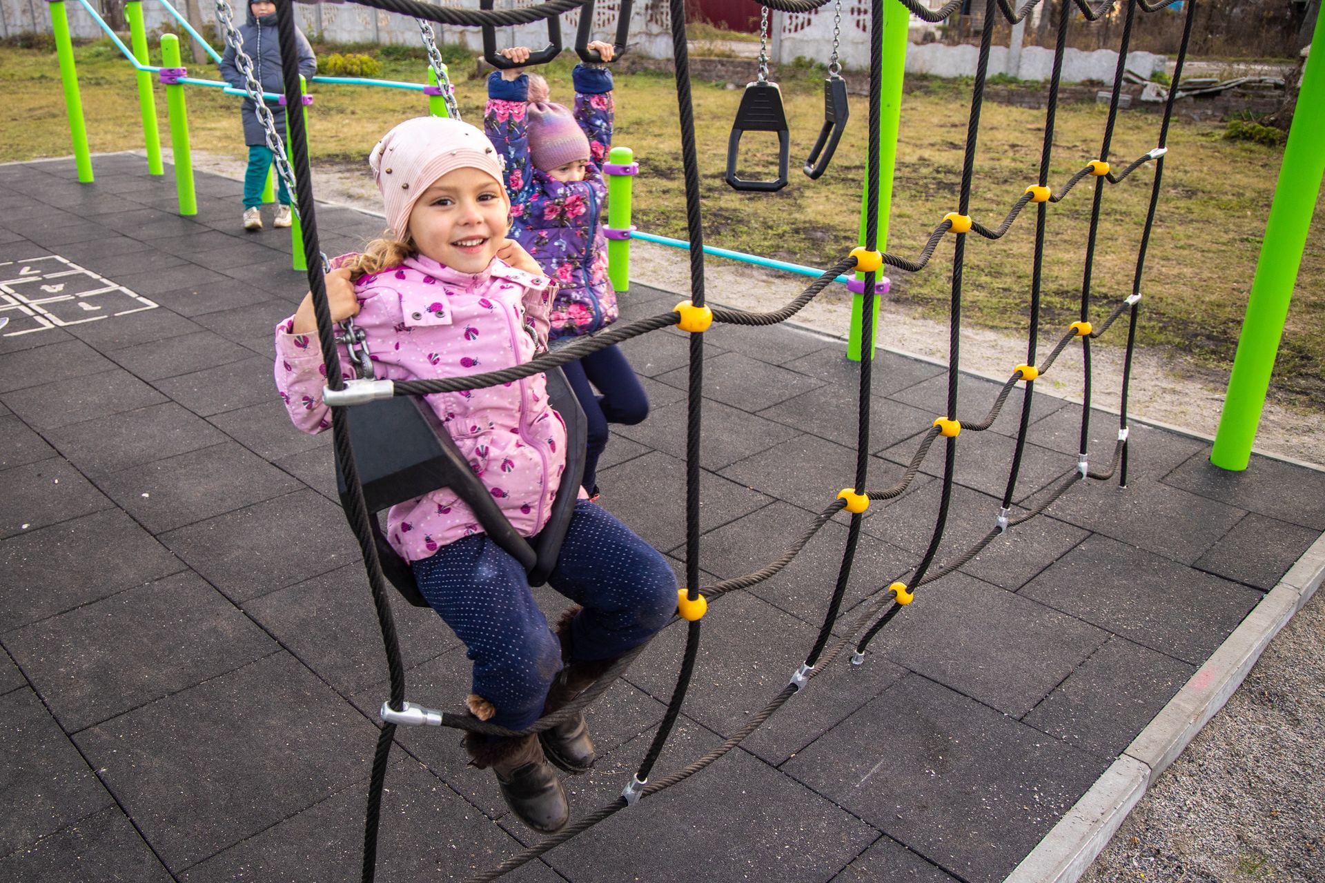 В Верховцево установили 4 мультифункциональные спортивные площадки