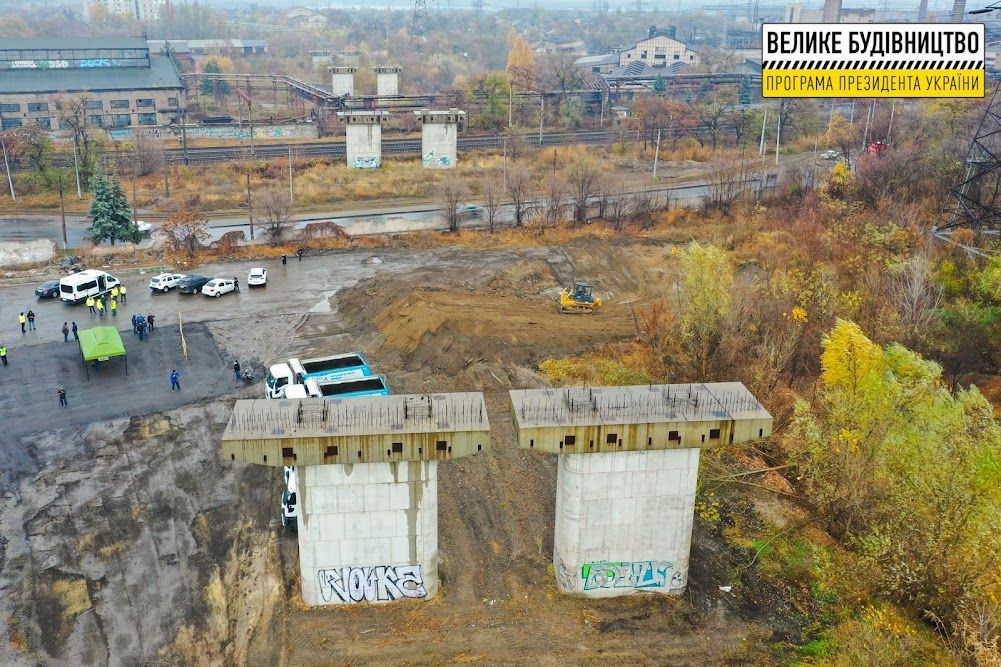В Днепре стартовало строительство Северной объездной дороги города