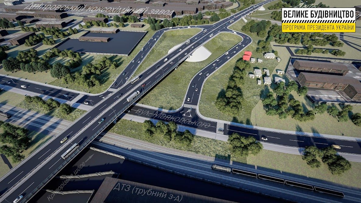 В Днепре стартовало строительство Северной объездной дороги города