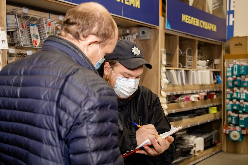 За сутки на Днепропетровщине провели 220 «карантинных» проверок