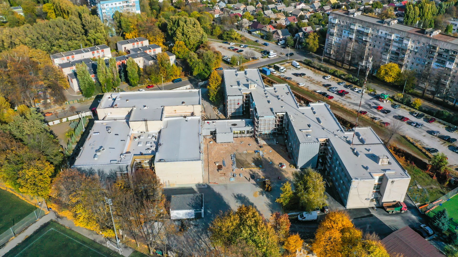 На Днепропетровщине осовременивают Областной профессиональный колледж спорта: на каком этапе работы