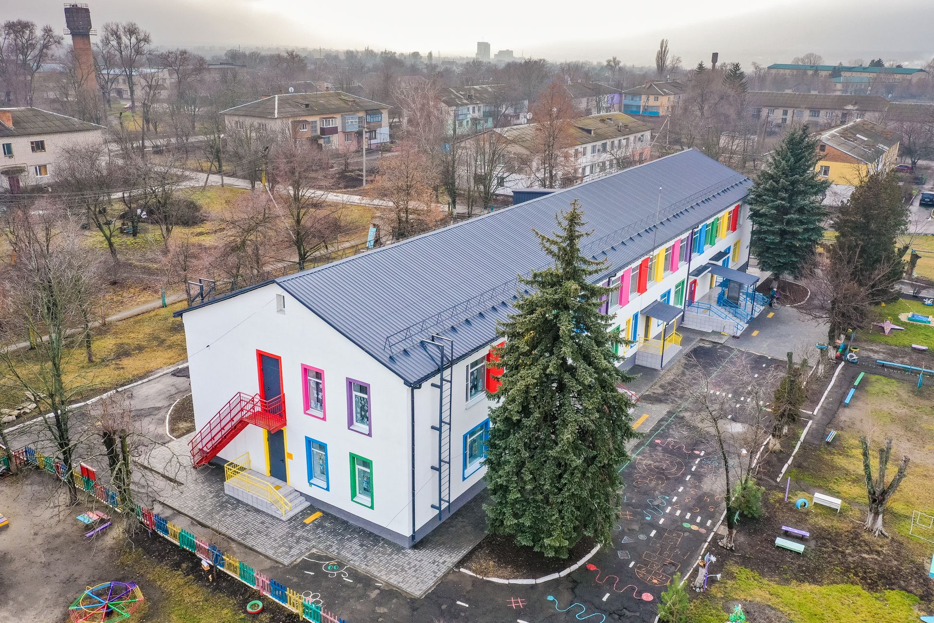 Теплые и энергоэффективные: в Софиевке термомодернизировали два детсада