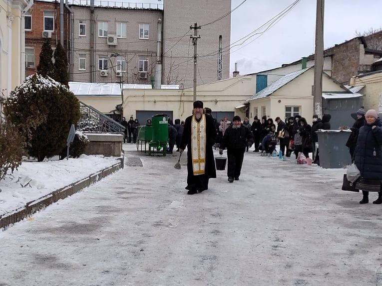 Крещенье Днепр