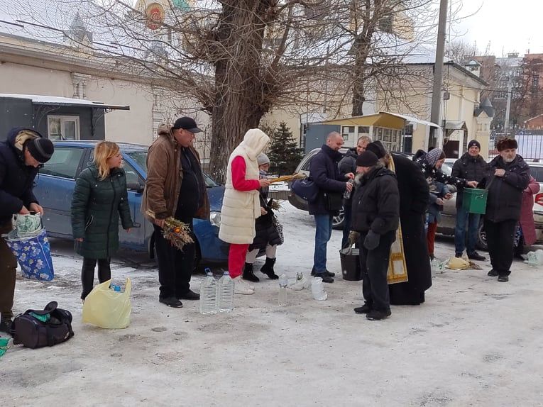 Крещенье Днепр