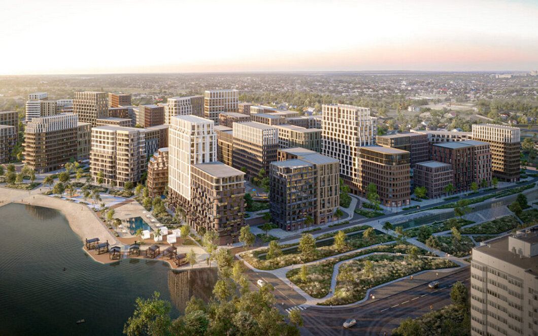 Проект жилого комплекса из Днепра получил награду престижной архитектурной премии: каким будет ЖК