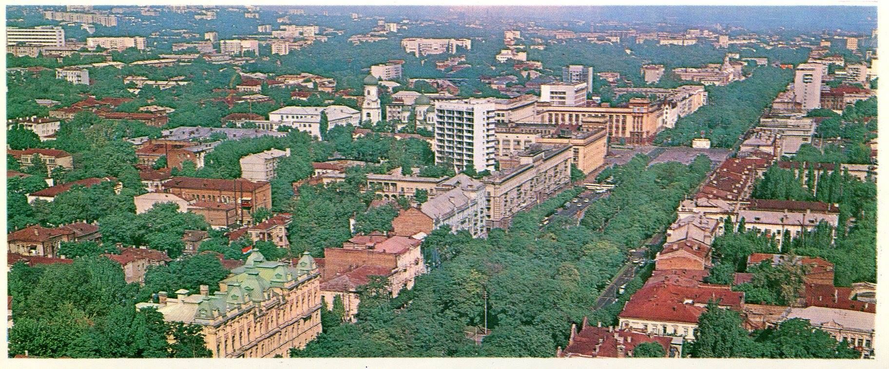 панорама города