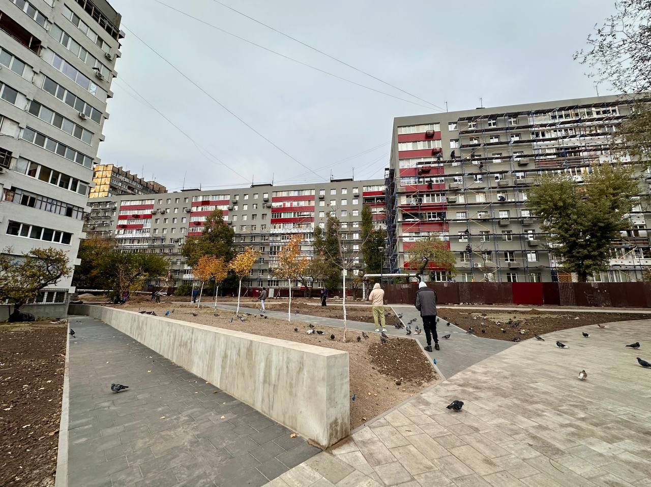 В Днепре почти завершили трансформацию улицы Калиновой (фото)