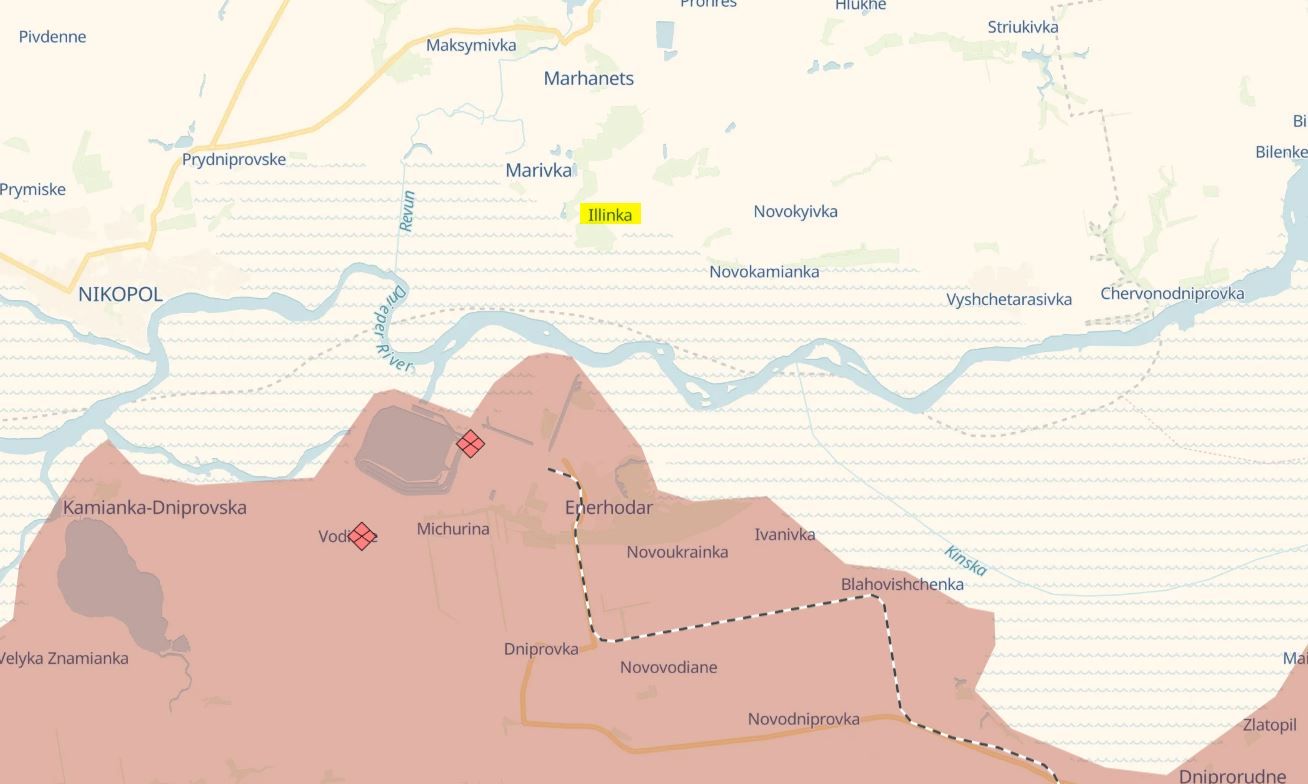 Скриншот мапи Deep State