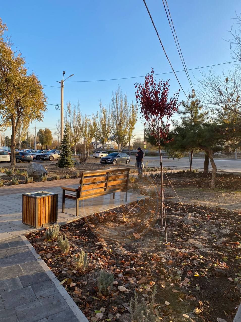 В Днепре на Солнечном появился новый мини-сквер