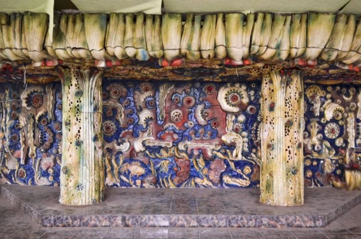 Таким було панно "до" вандалів. Фото: facebook.com/elmira.ettinger