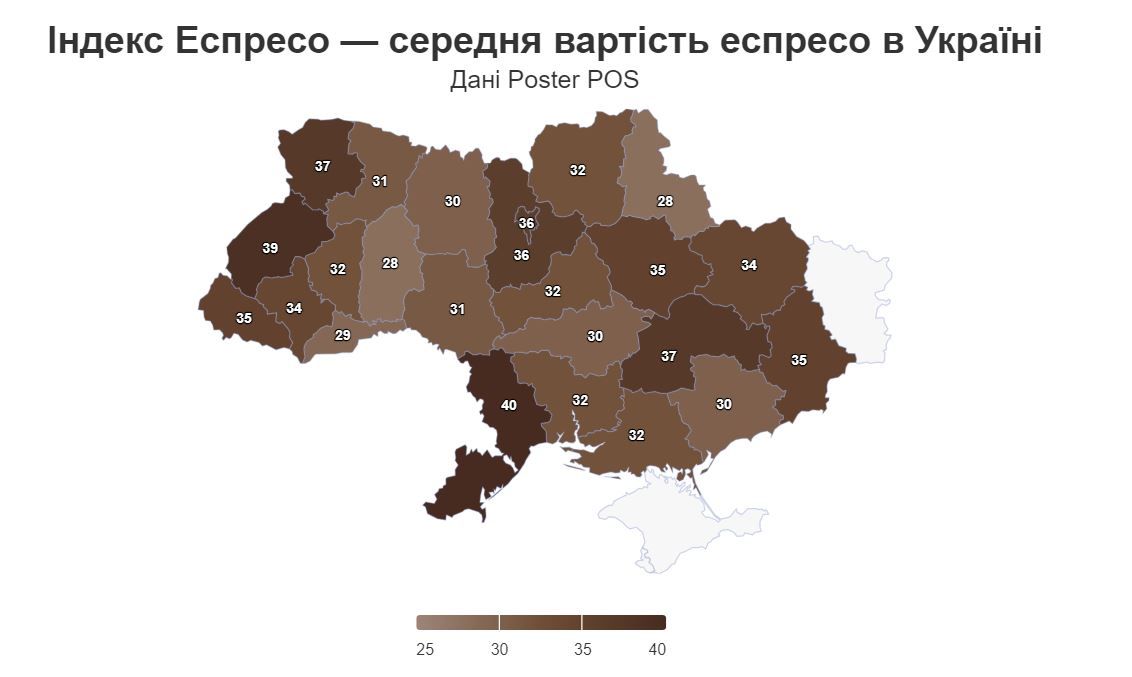 Карта Украины