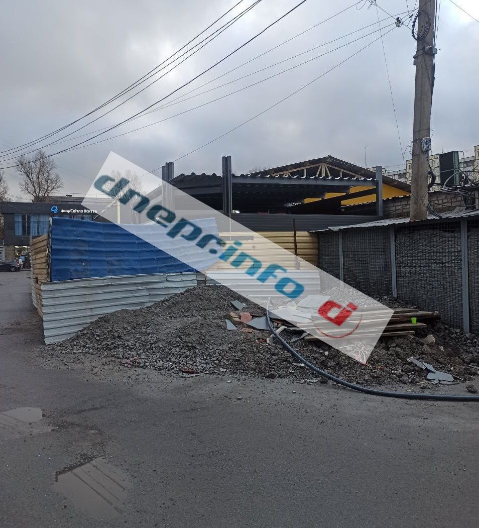 Реконструкція ринку "Кодак" на Перемозі: що зараз відбувається з відомим базаром у Дніпрі