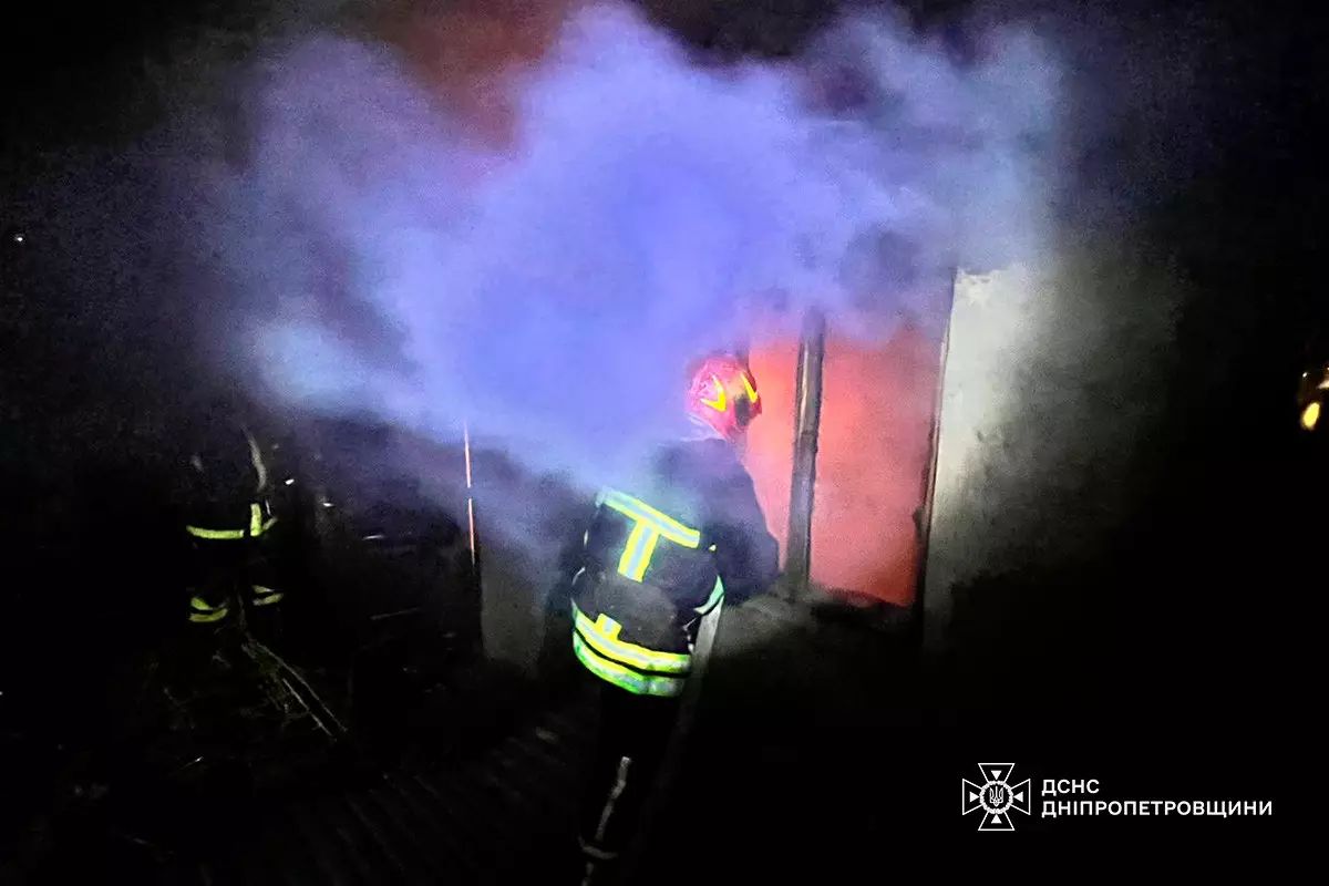 В Кривом Роге сгорел дом: погибли ребенок и мать