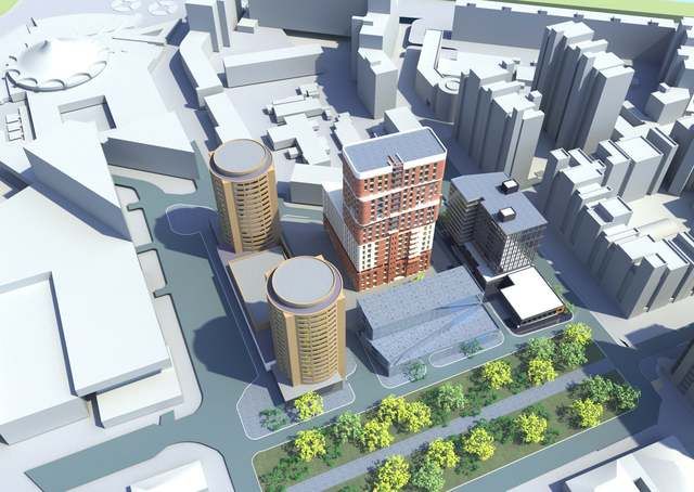 На місці історичної будівлі в центрі Дніпра хочуть звести 12-поверховий ЖК