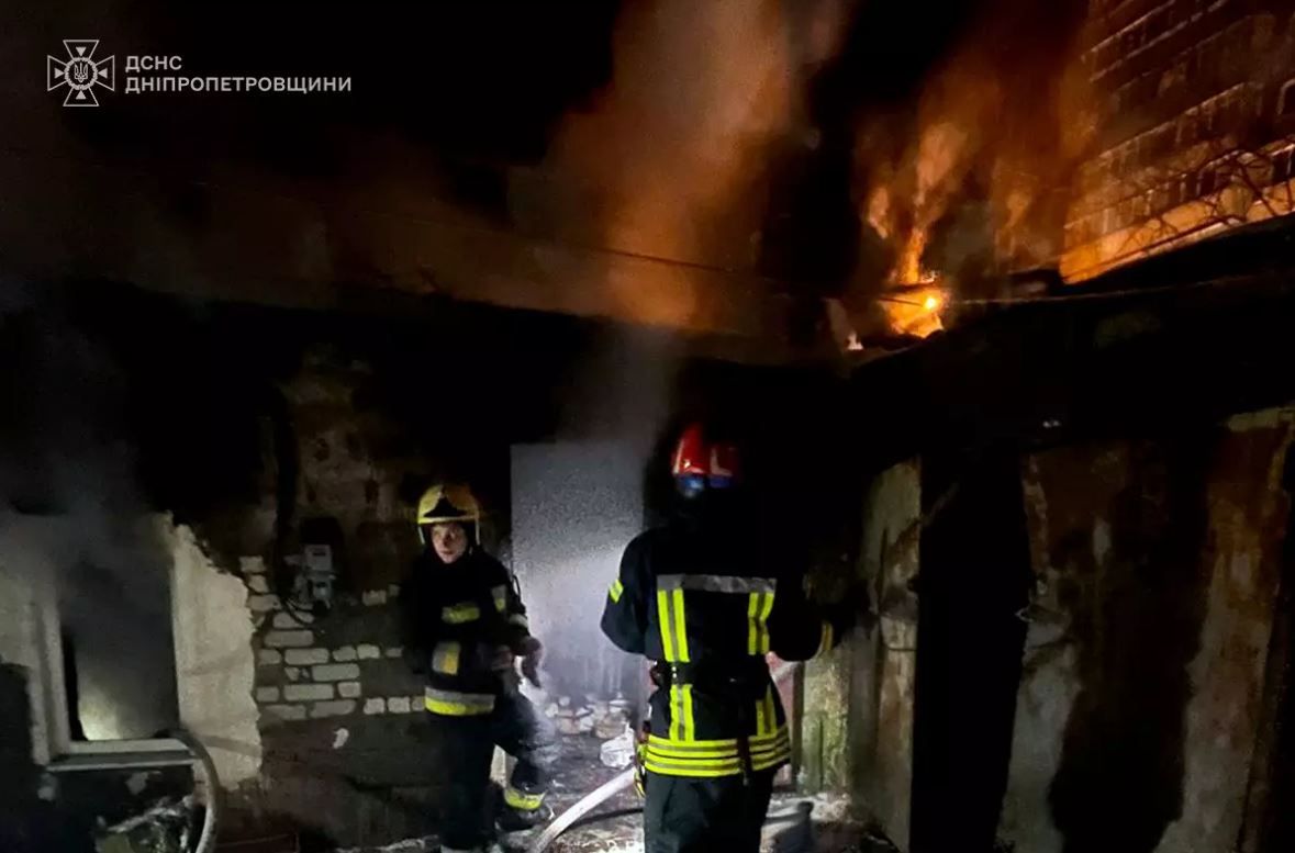 Пожарные на месте инцидента