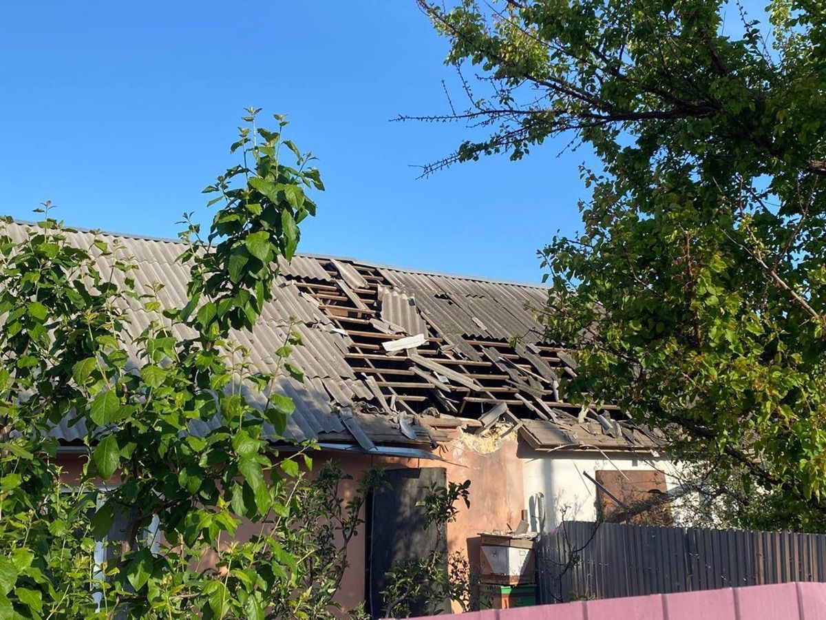 Марганець Російські війська скерували БпЛА по Марганцю Нікопольського району. Фото: ОВА.