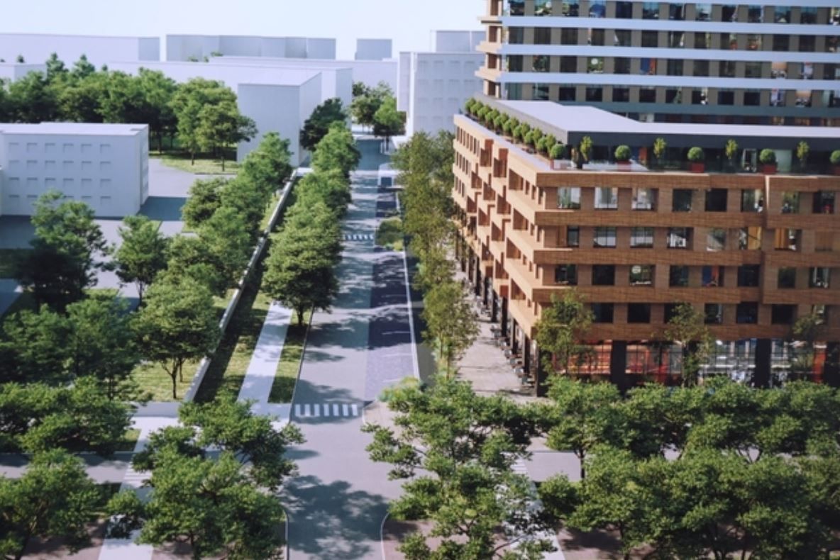 Зелена зона біля ЖК