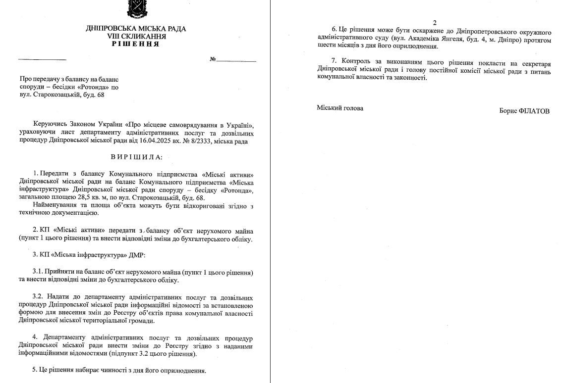 Документ проекта