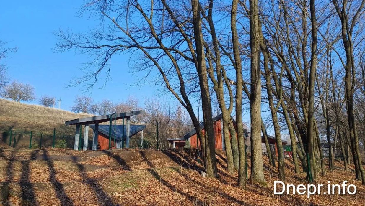 Рекреационная площадка в Туннельной балке в Днепре