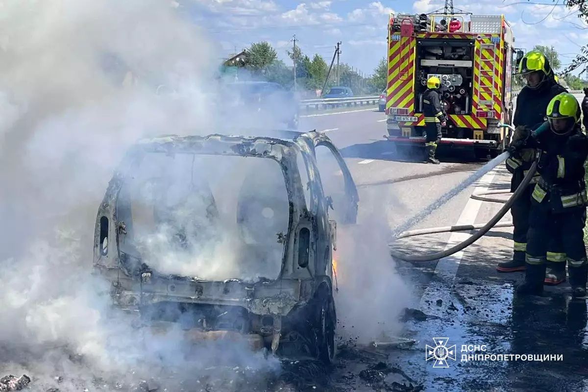 Пожежа авто Автомобіль