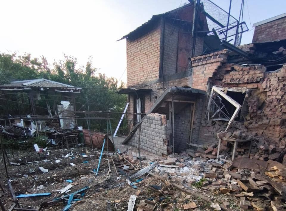 Обстрел Днепропетровщина под постоянными обстрелами