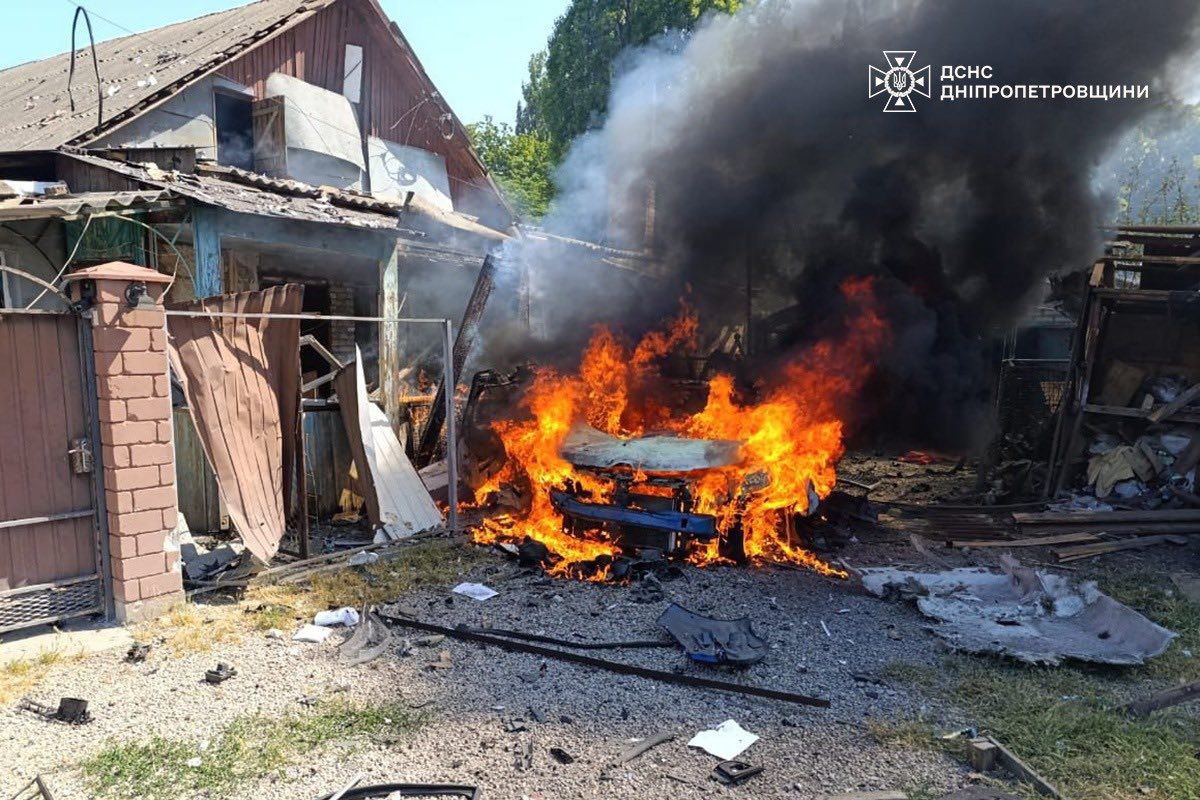 фото_2025-06-17_11-51-21 Пожар после попадания дрона
