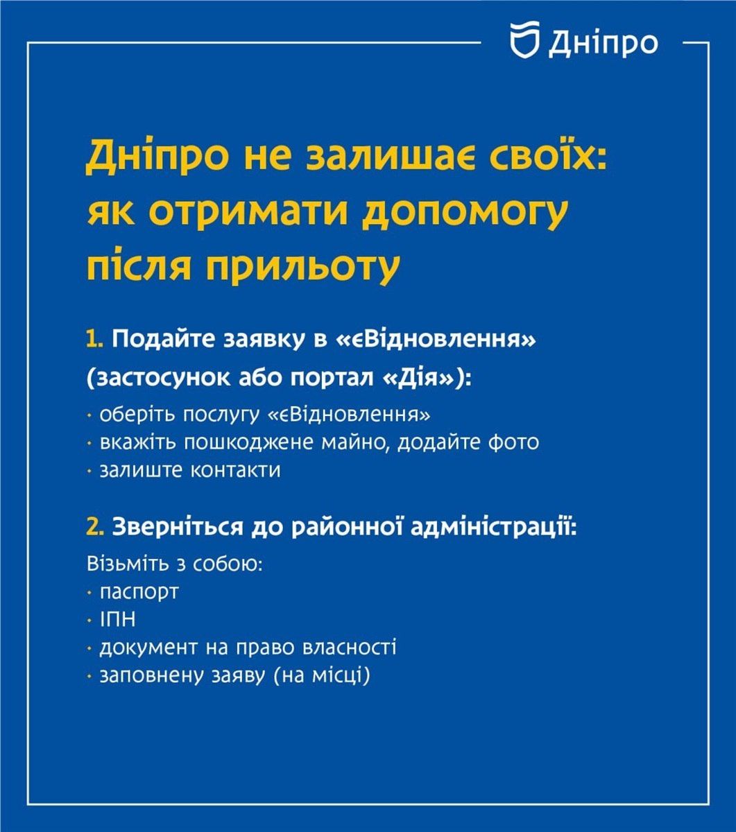 1 Необхідно звернутися до місцевої районної адміністрації