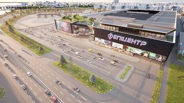Епіцентр Якщо його побудують, то ТЦ займе територію близько 20 футбольних полів. Фото: Телеграм/НерухомістьІНФО.