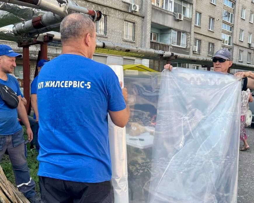 Ліквідація-4 Наслідки обстрілу Дніпропетровщини