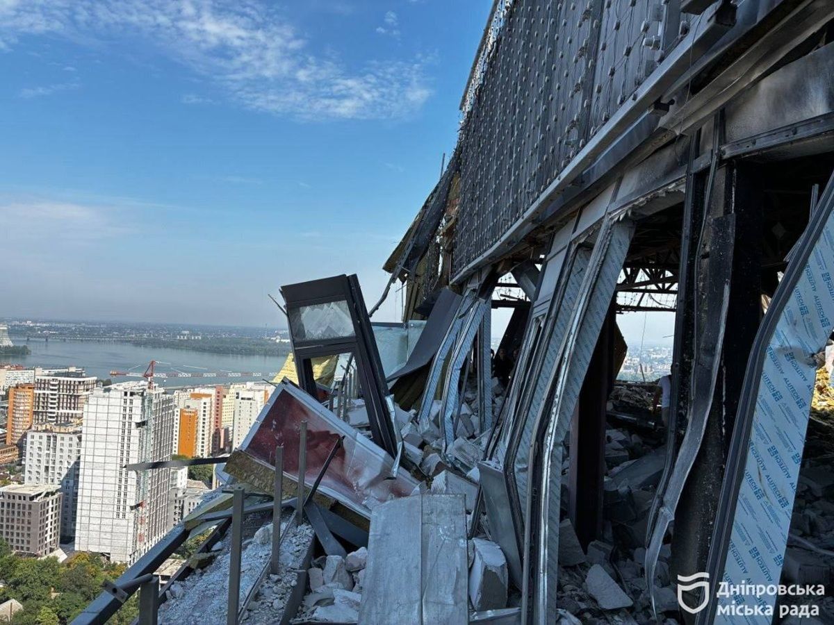 ДМР Постраждав елитний багатоквартирний будинок у центрі Дніпра
