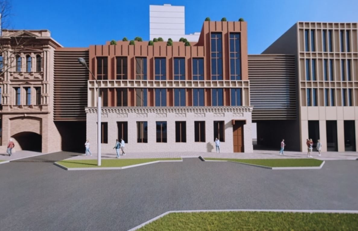 Концепция строительства медицинского центра на ул. Коршун