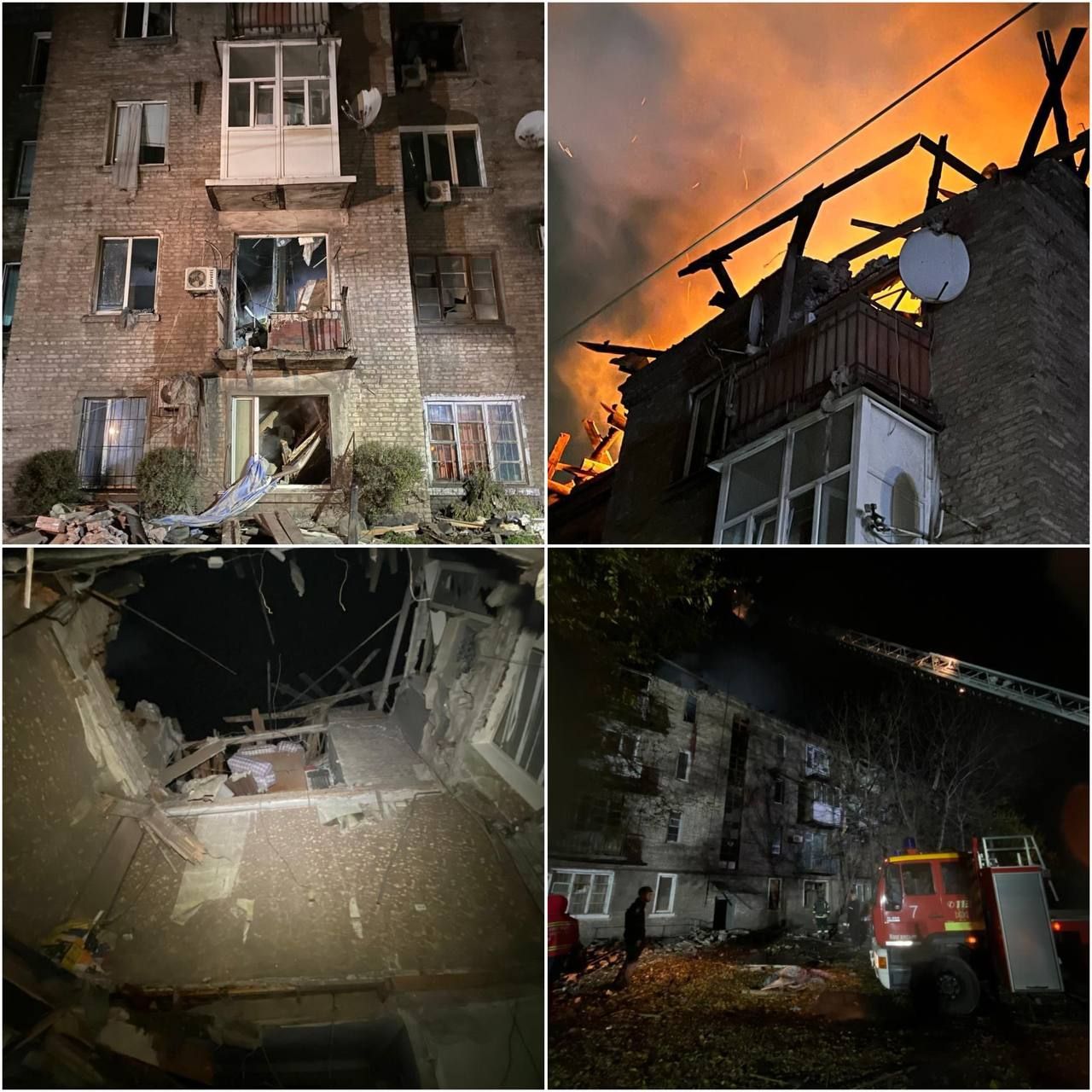 фото_2025-11-06_07-47-45 Последствия удара по Каменскому. Фото: ДнепрОВА