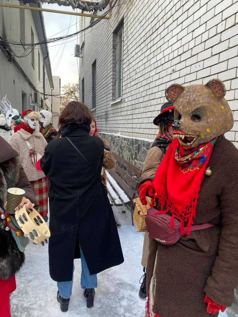 Древняя традиция в современном городе: как в Днепре провели шествие Маланки