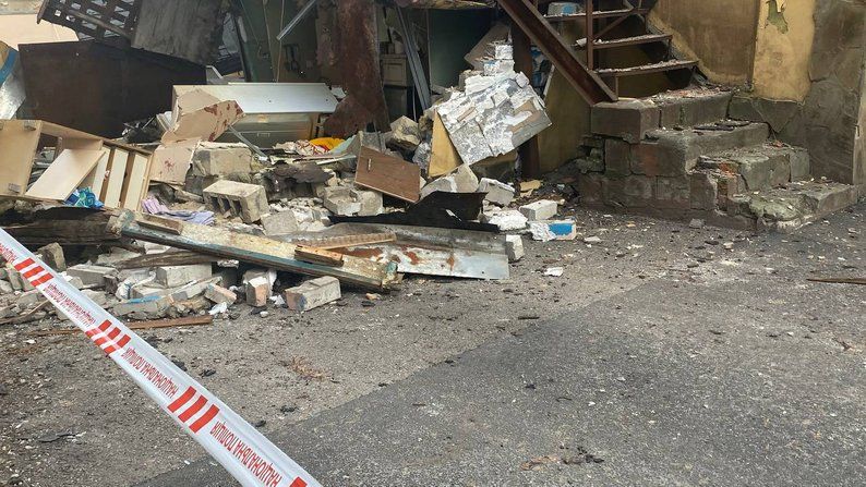 832fc5aa2fe3b347 Разрушение в доме, где произошел взрыв