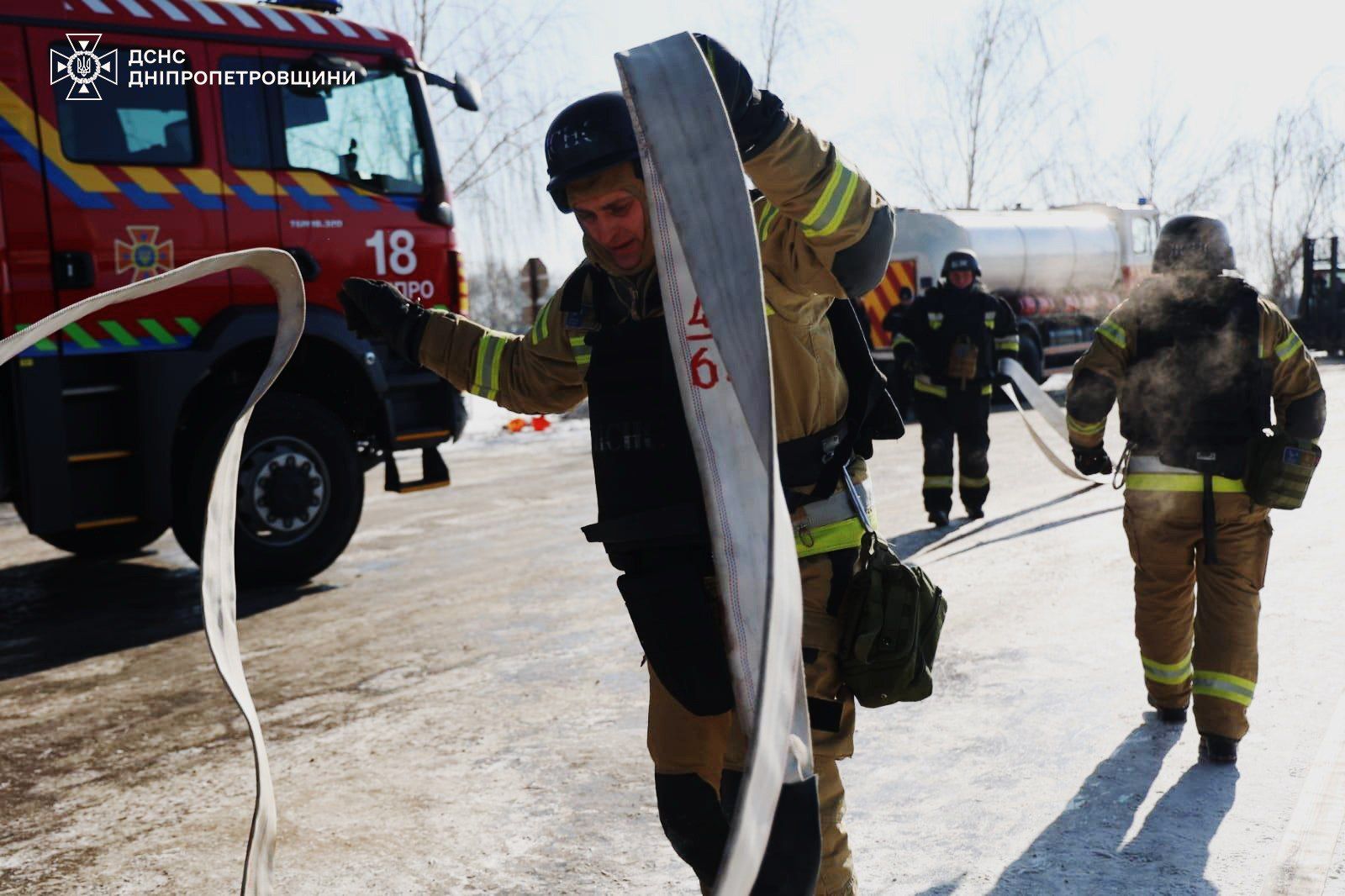 Ліквідація наслідків атаки триває
