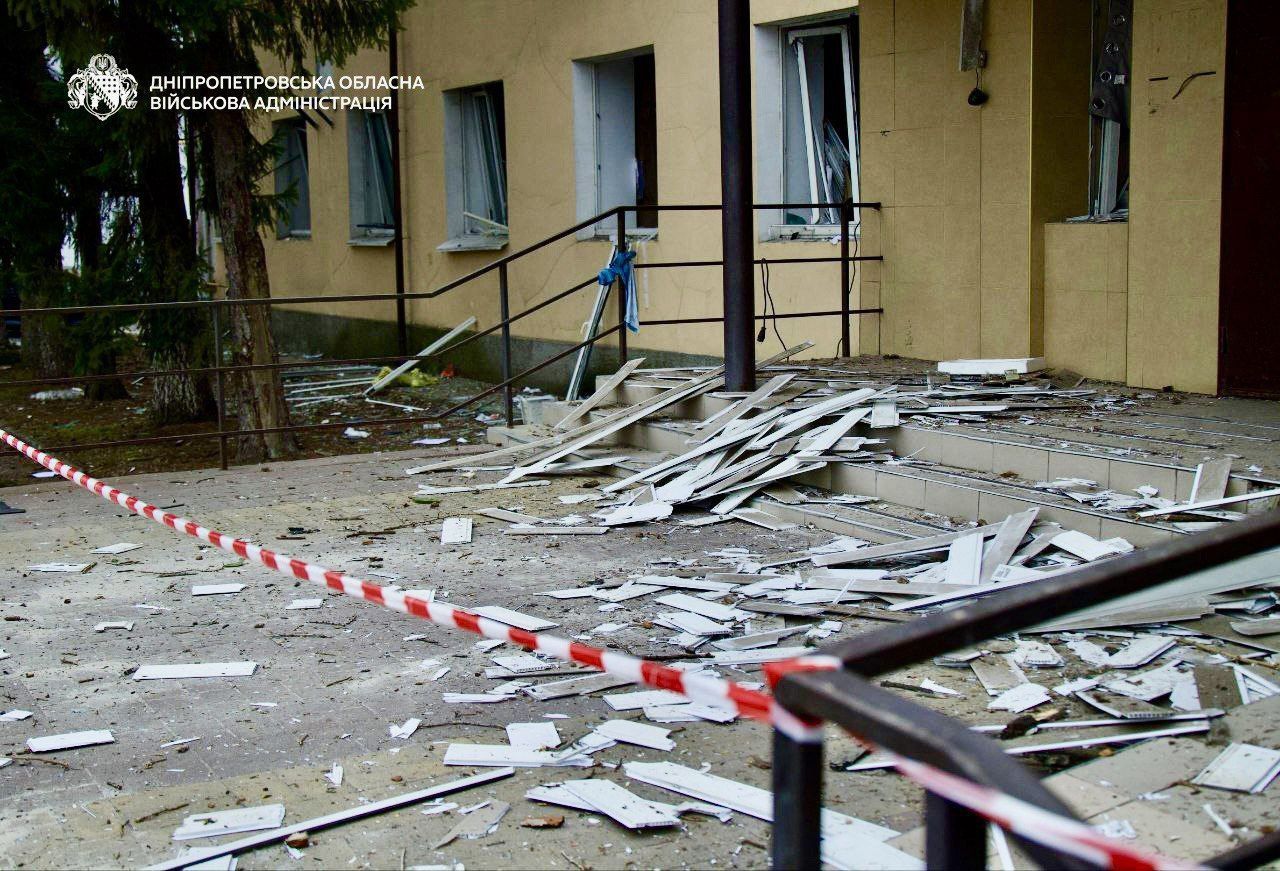Эпицентр вражеской атаки. Фото: ДнепрОВА