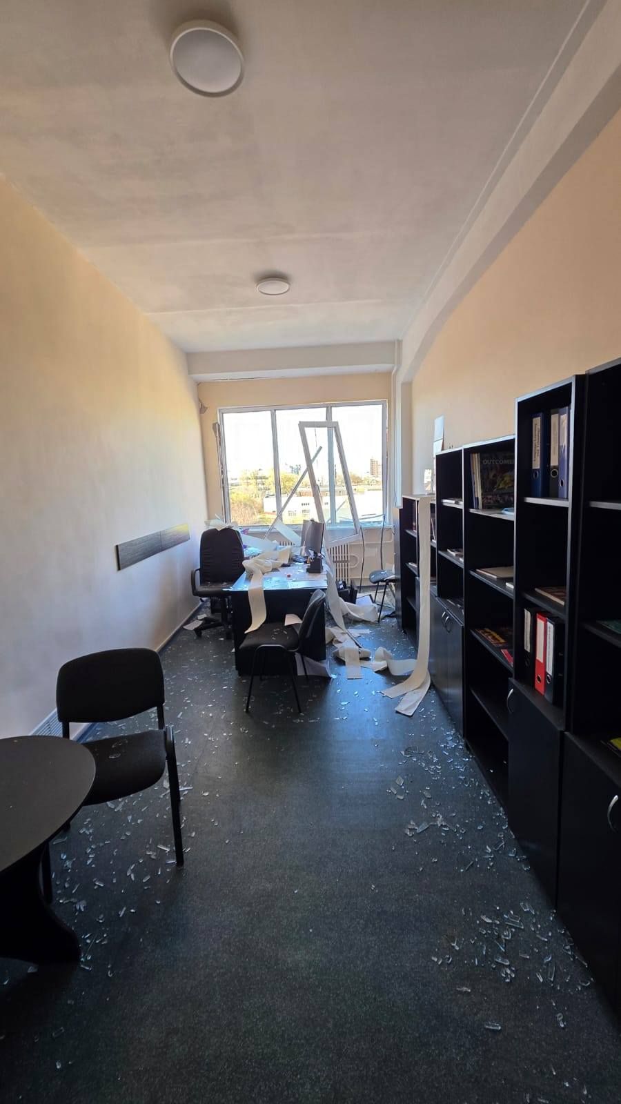 В помещениях беспорядок