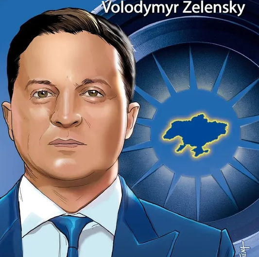 Новости Днепра про Владимир Зеленский стал героем американских комиксов